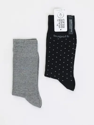 Носки хлопковые из двух пар 